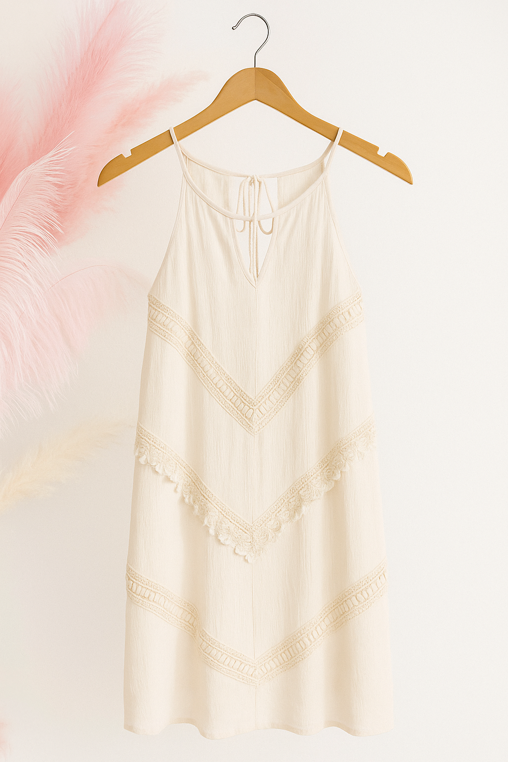 Vestido Crema