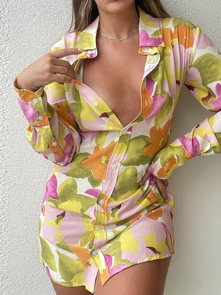 Vestido de botones