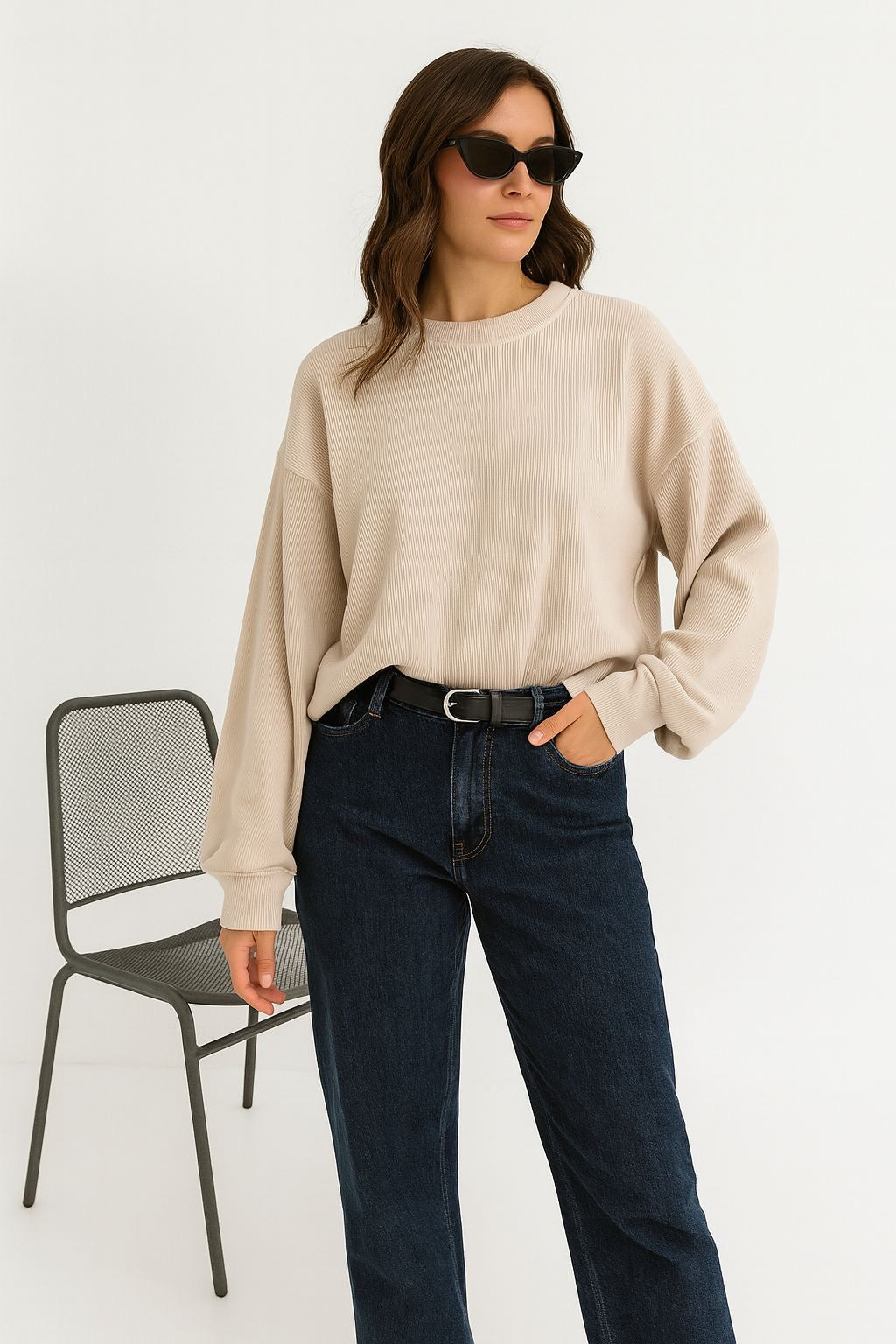 Suéter beige