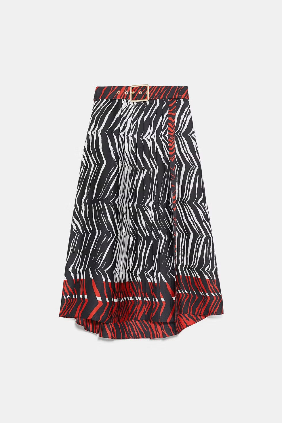 Falda zebra