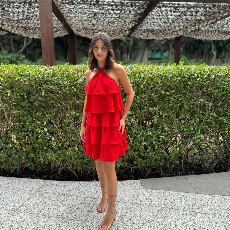 Vestido de capas
