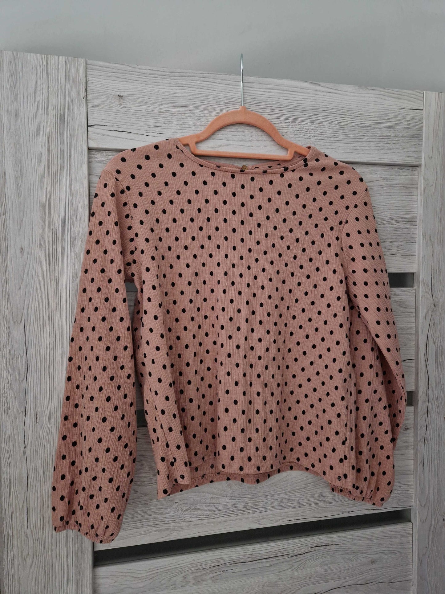 Blusa de lunares Zara