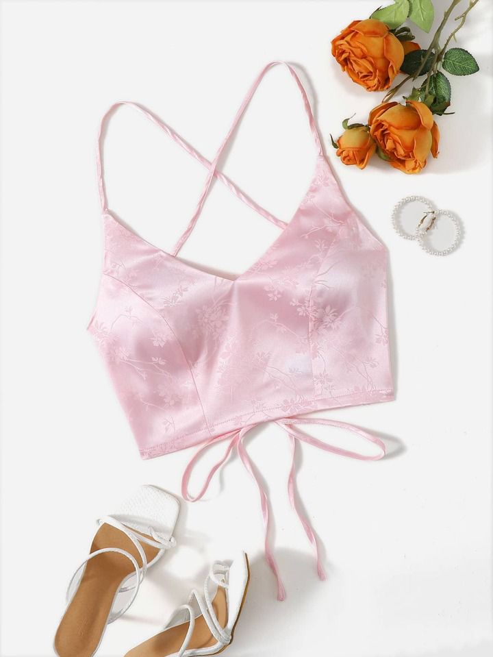 Top Satín Sakura – Delicadeza que deslumbra 🌸💗