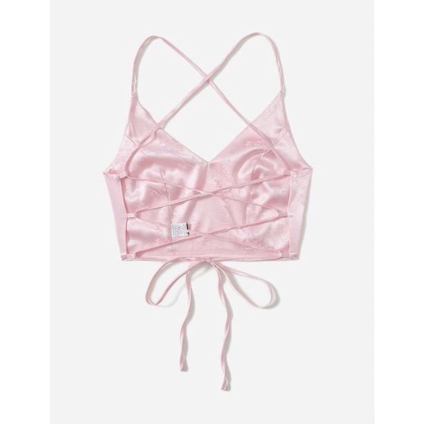 Top Satín Sakura – Delicadeza que deslumbra 🌸💗