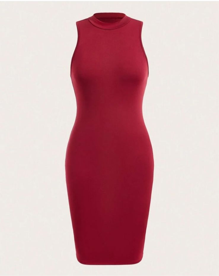 Vestido Burdeos Silhouette – Poder que se nota 🔥👠