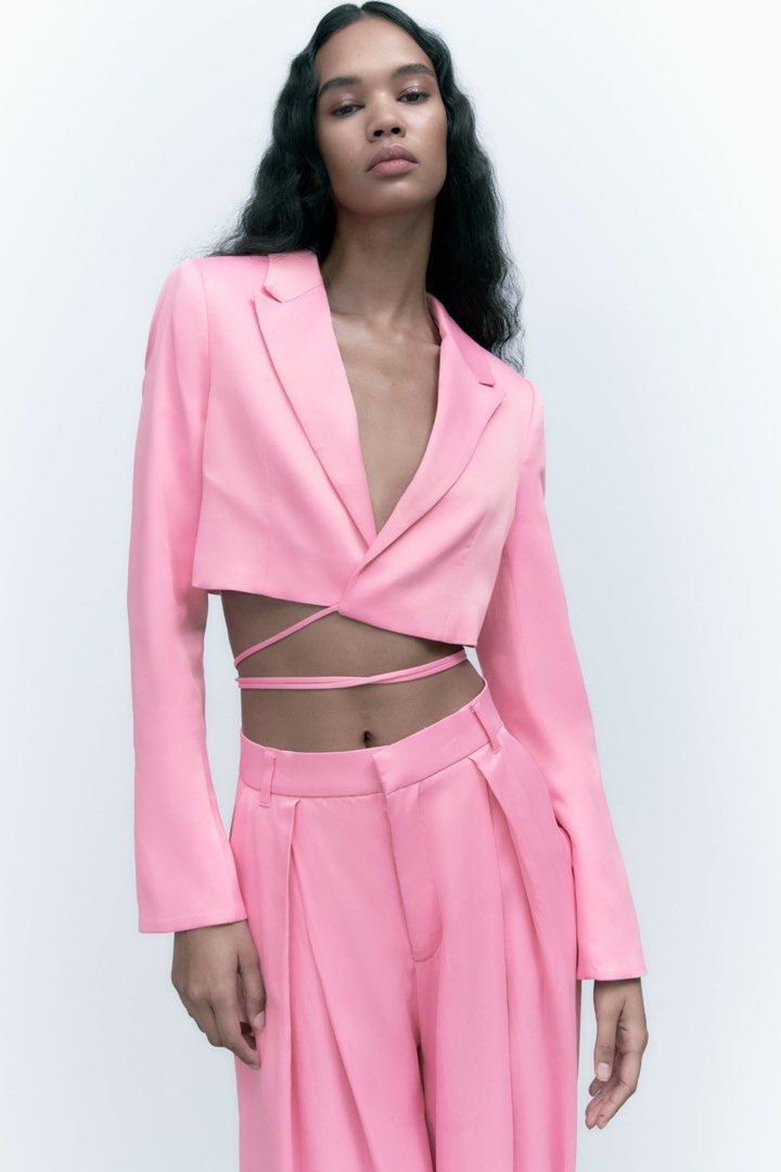 Pantalón Palazzo Satinado Rosa Barbie 💖🌸