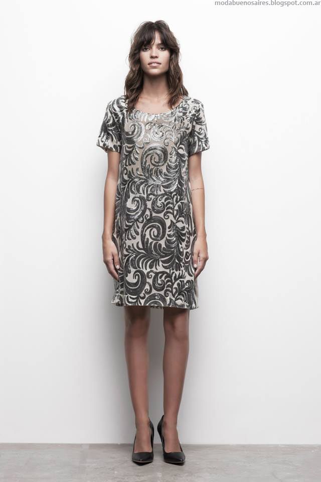 Vestido Brillante con Estampado Barroco 🖤✨