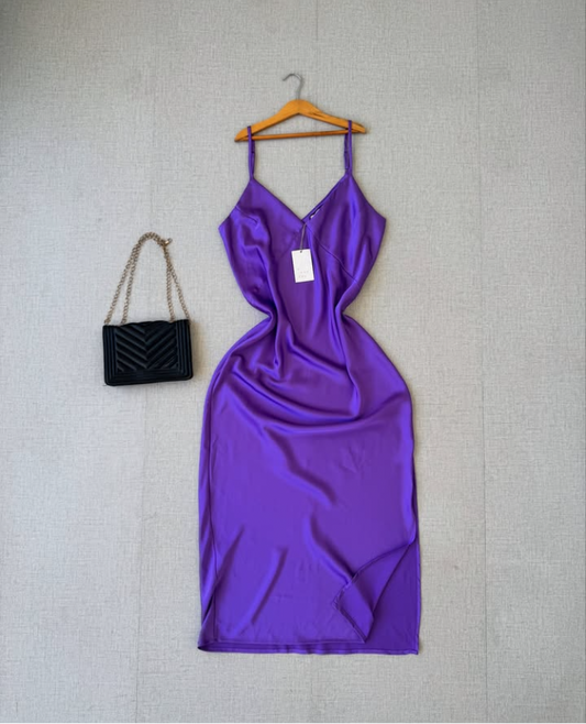 Vestido de seda