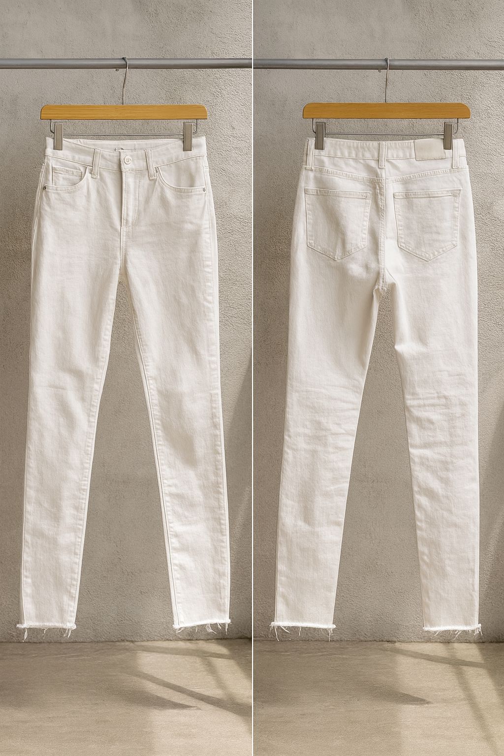 Pantalón blanco cómodo