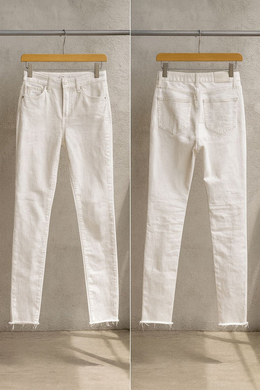 Pantalón blanco cómodo