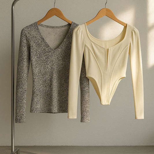 blusa y crop top