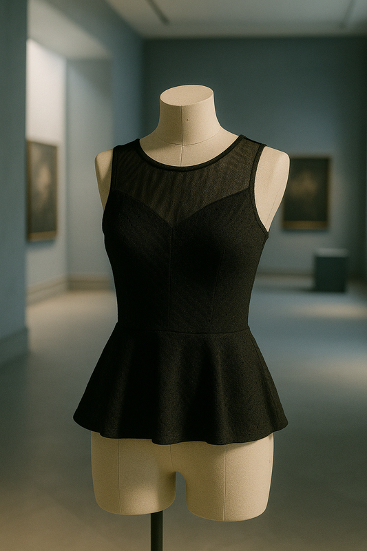 Blusa al cuello