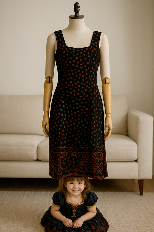 Vestido ladrillo