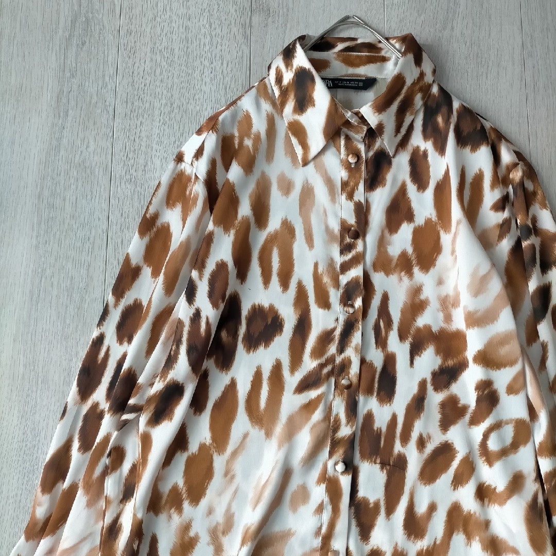 Blusa satin Zara nueva