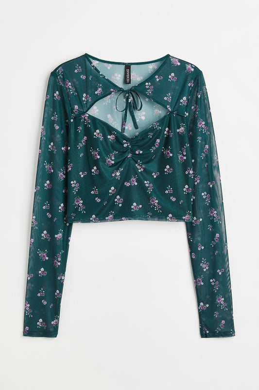 Blusa manga larga