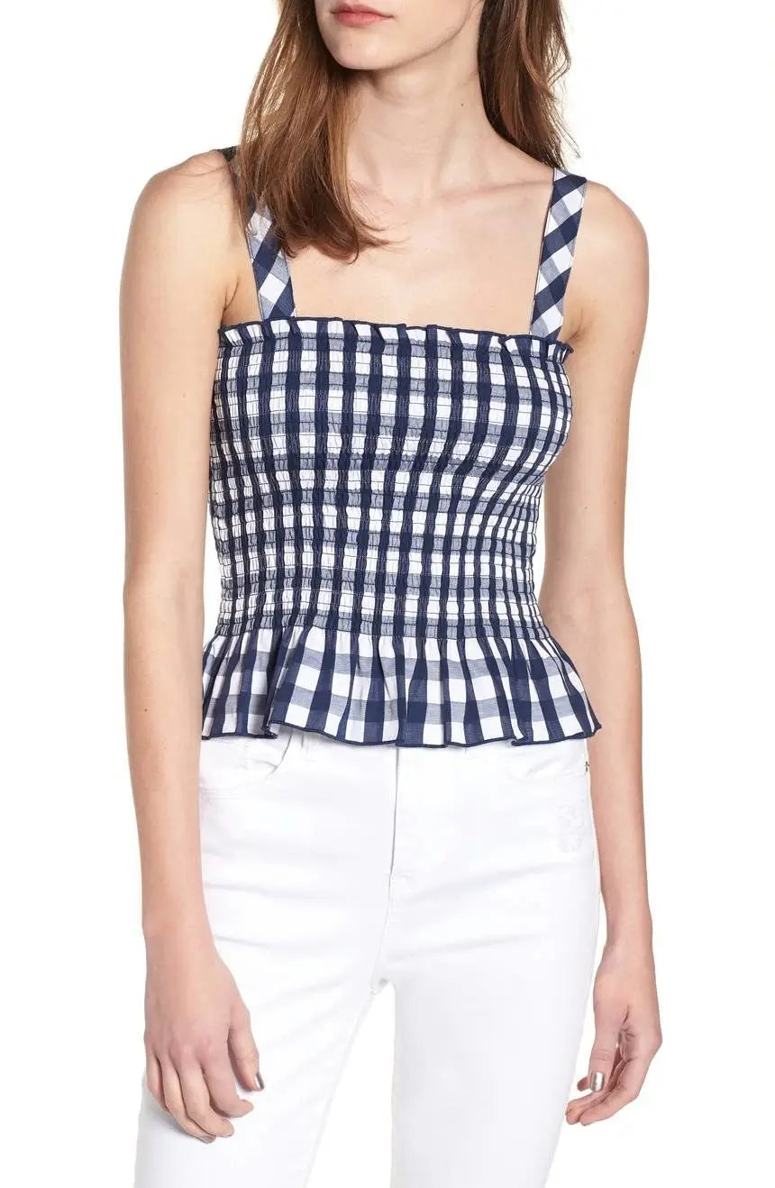 Blusa cuadros