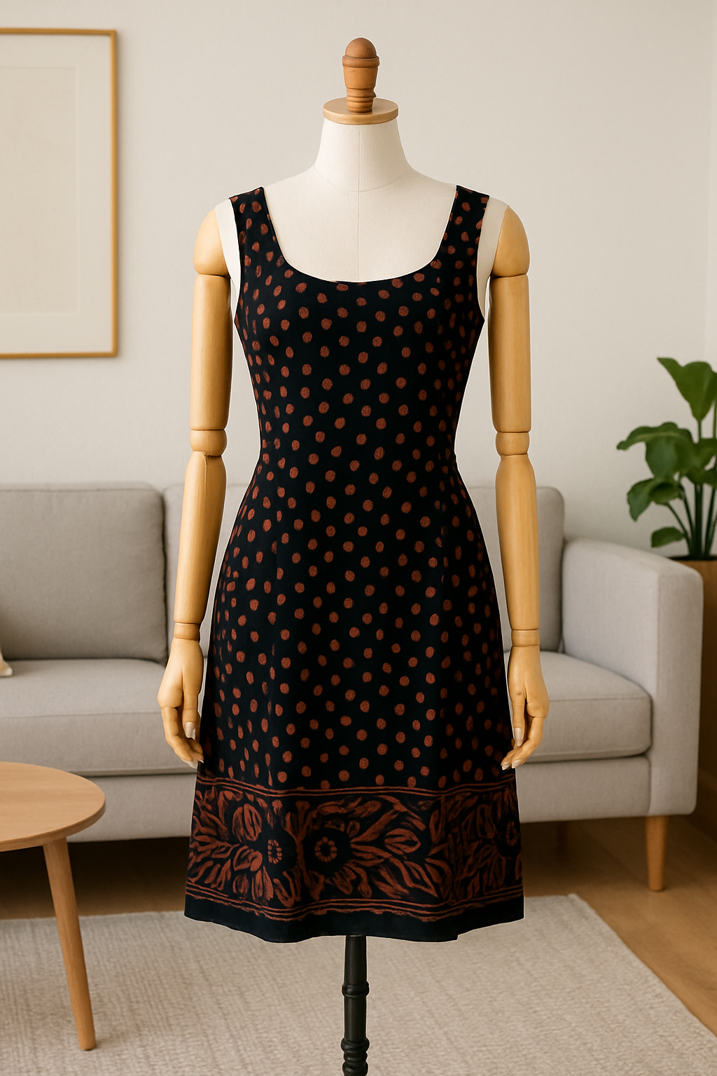 Vestido ladrillo