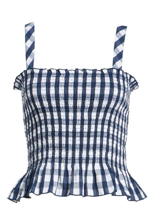 Blusa cuadros