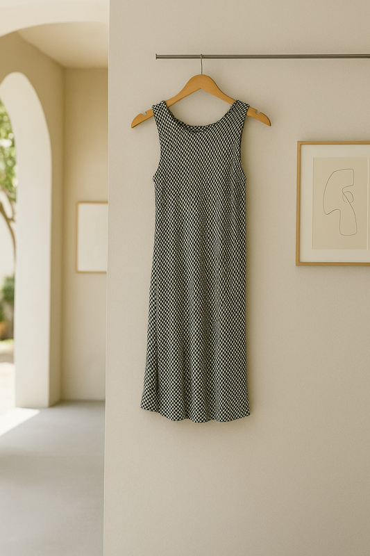 Vestido de cuadros