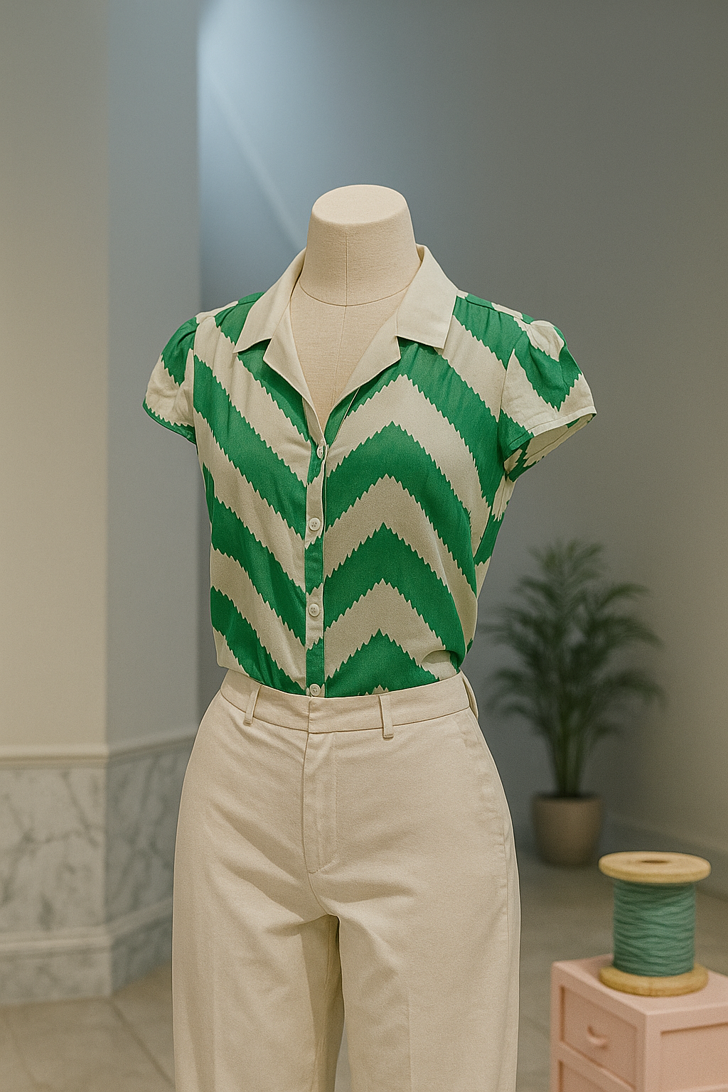 Blusa de botones