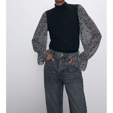 Blusa Zara puff