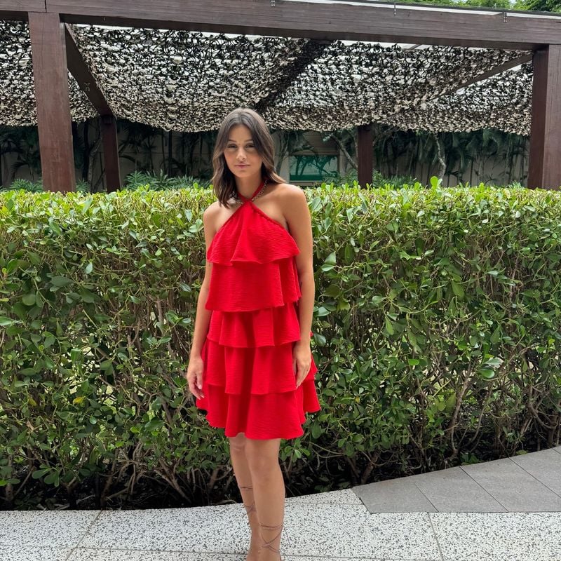 Vestido de capas