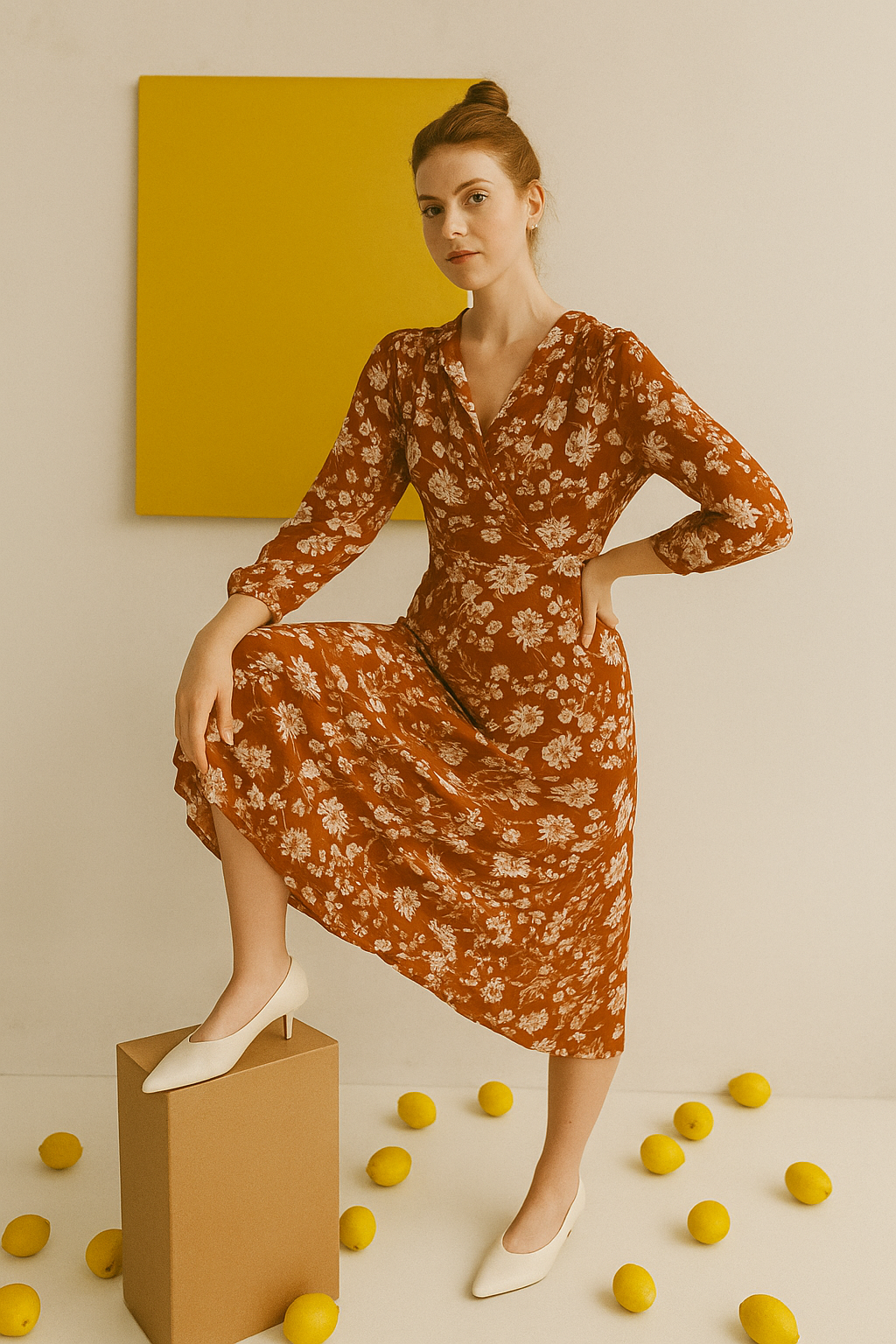 Vestido naranja