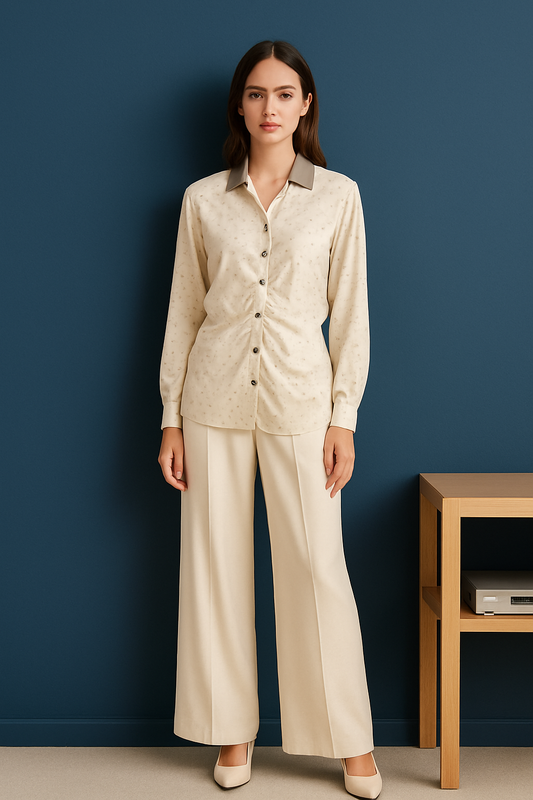 Blusa semiformal