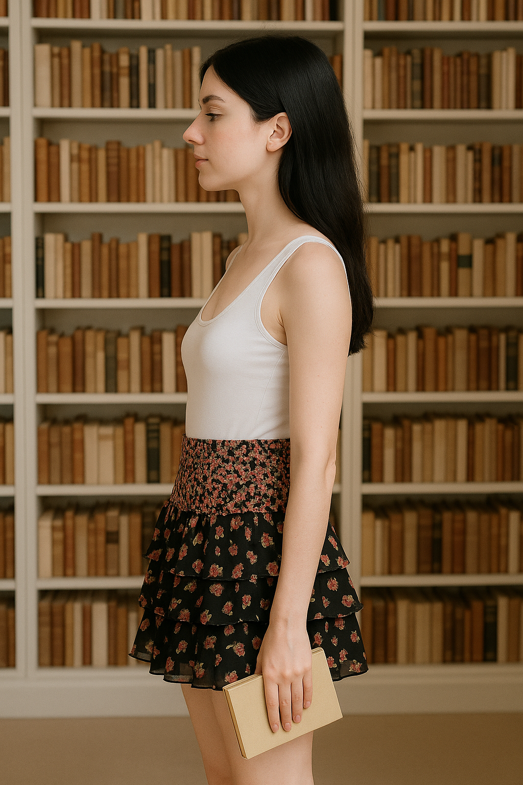 Falda stretch