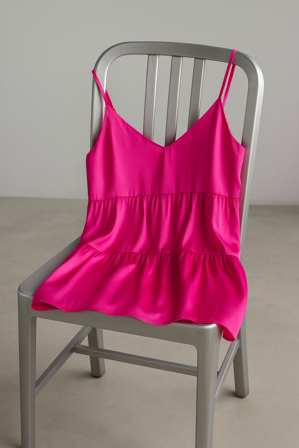 Blusa satinada