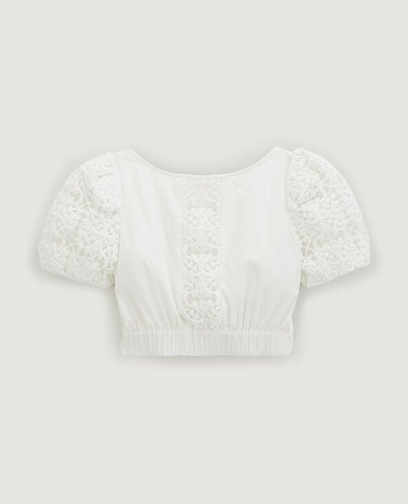 Crop con escote nuevo