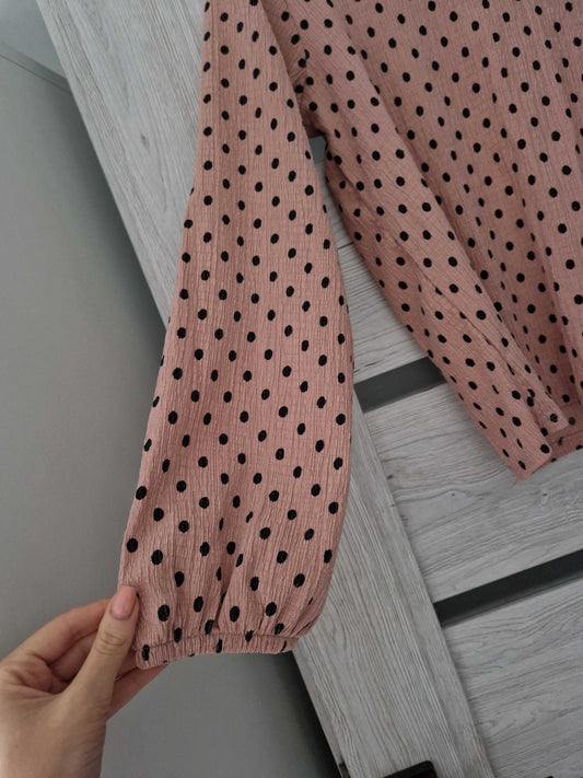 Blusa de lunares Zara