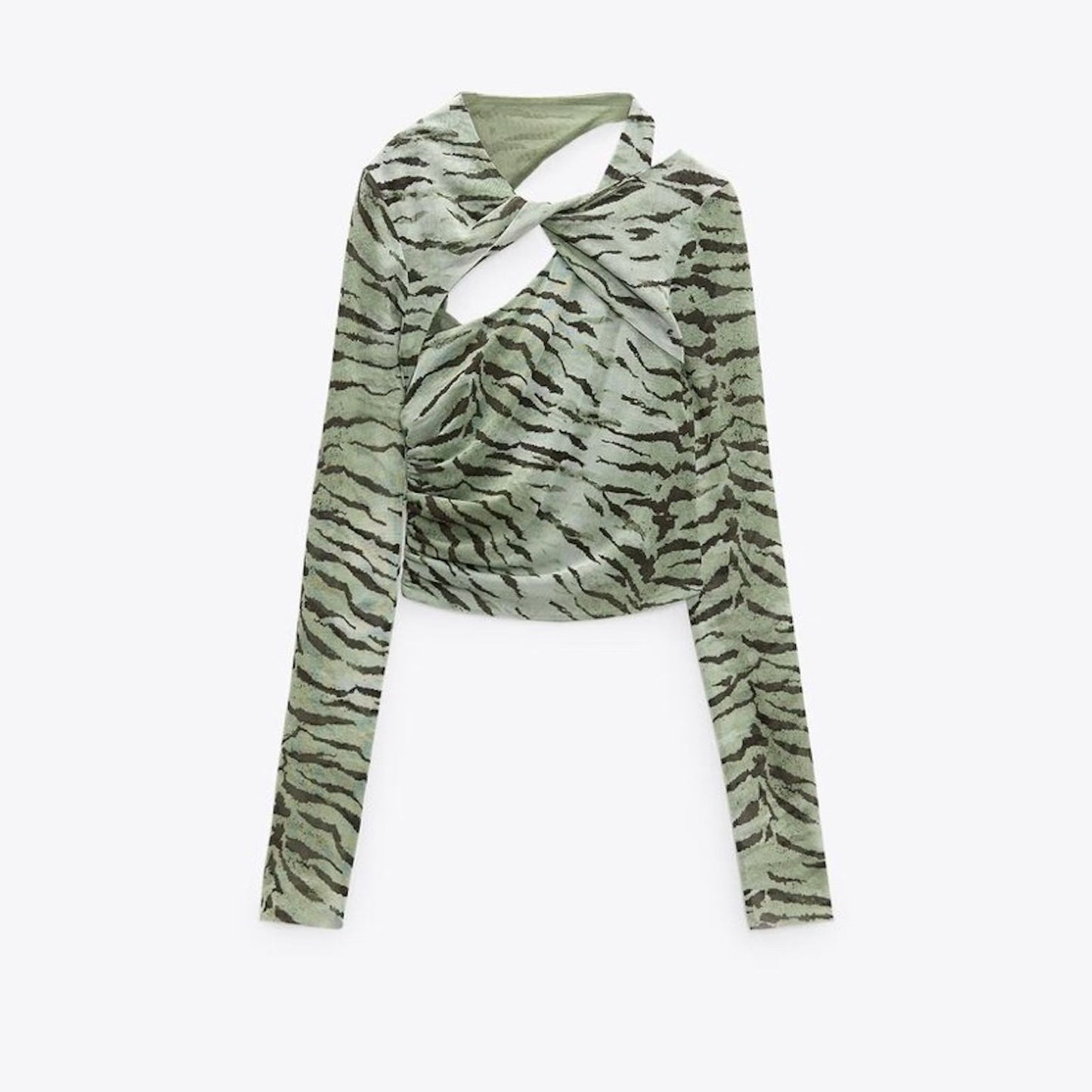 Blusa Jungle Cut – Poder salvaje con estilo 🐅🌿