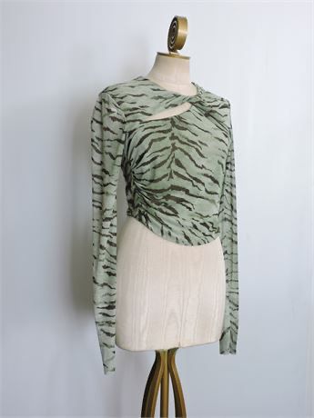 Blusa Jungle Cut – Poder salvaje con estilo 🐅🌿
