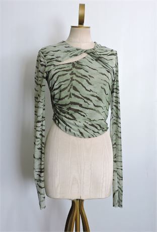 Blusa Jungle Cut – Poder salvaje con estilo 🐅🌿
