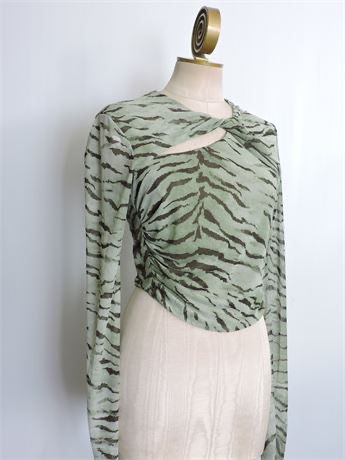 Blusa Jungle Cut – Poder salvaje con estilo 🐅🌿