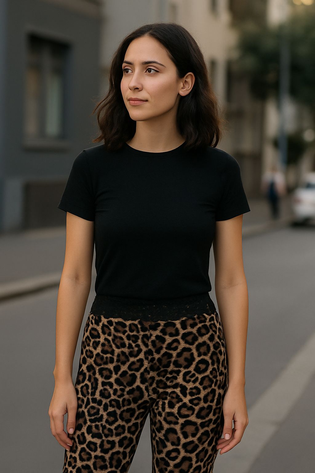T-shirt Noir Base – El básico que toda mujer poderosa necesita 🖤