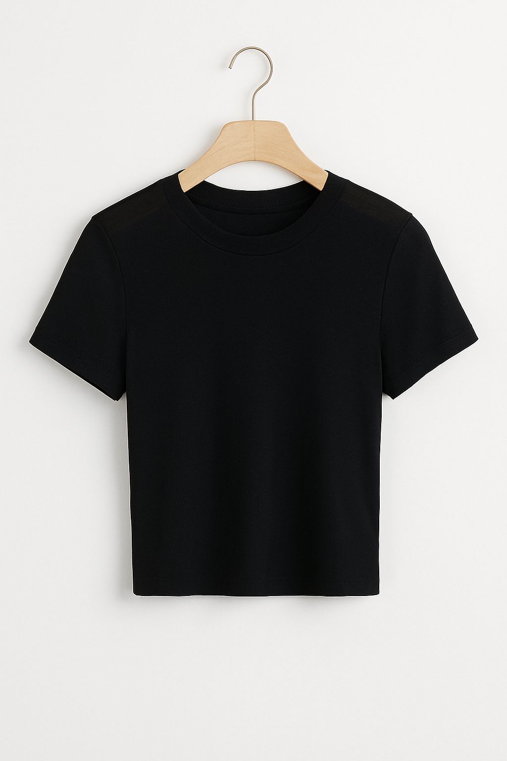 T-shirt Noir Base – El básico que toda mujer poderosa necesita 🖤