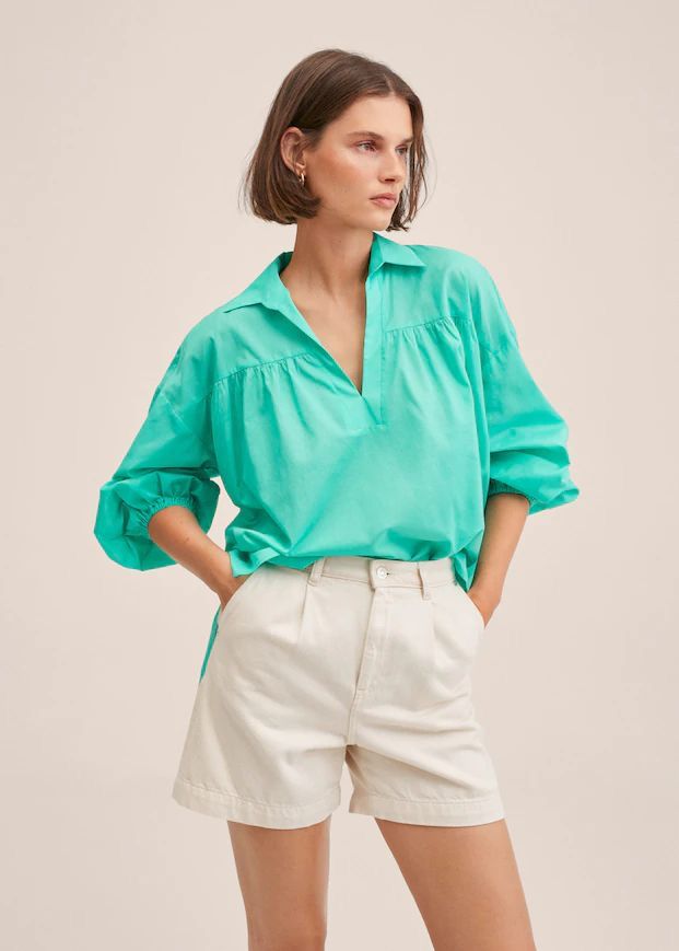 Blusa Aqua Oversize – Frescura y elegancia effortless 🌊✨