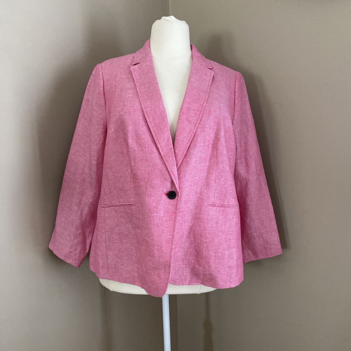 Blazer Rosado Elegancia Casual 🌸✨