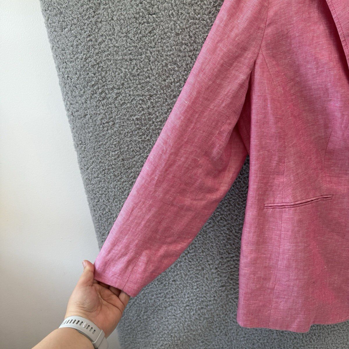 Blazer Rosado Elegancia Casual 🌸✨