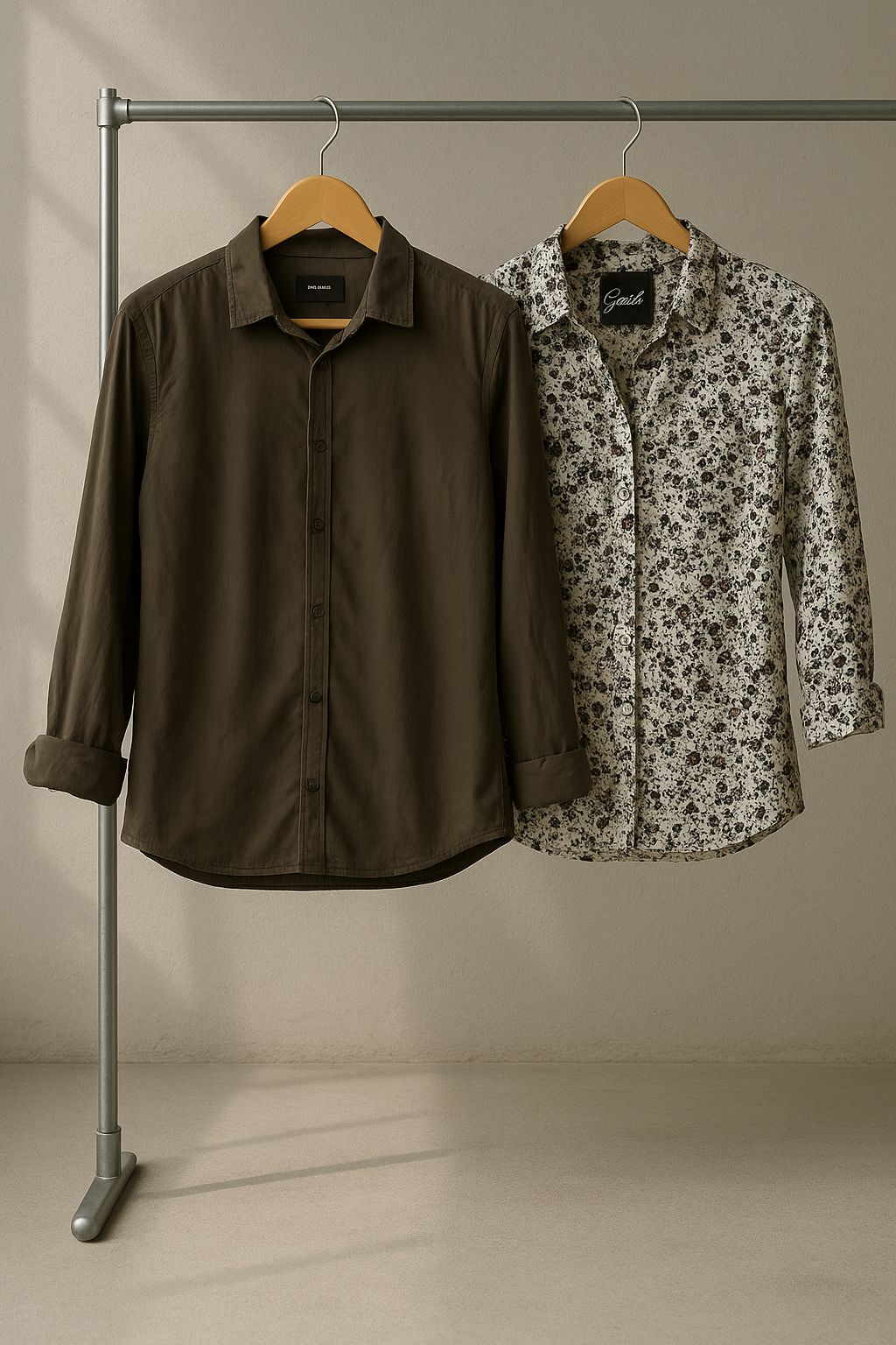 Blusa blanca con estampado